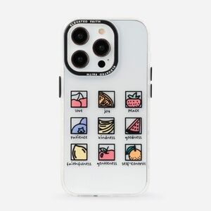 Elevated Faith Clear Fruit of the Spirit Phone Case iPhone 15